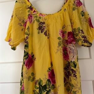 Matilda Jane Yellow Floral Top